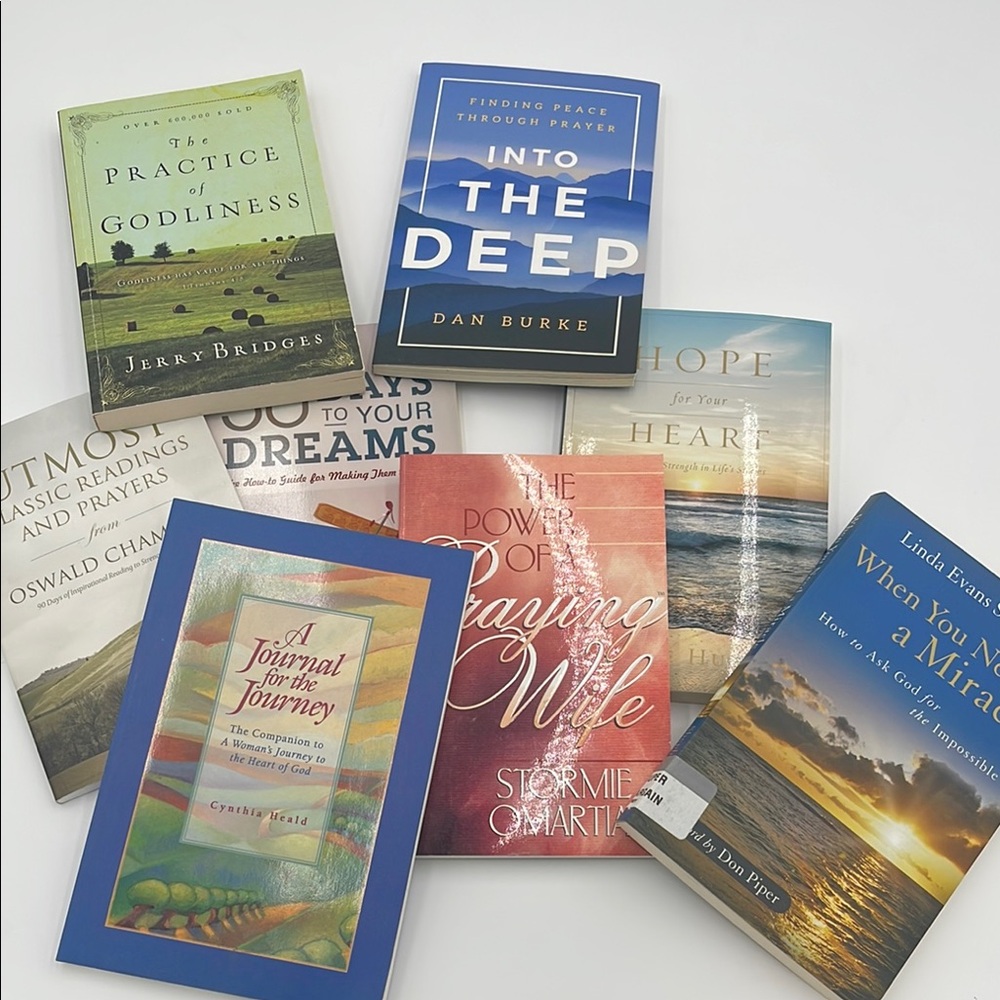 Assorted Inspirational Books Collection